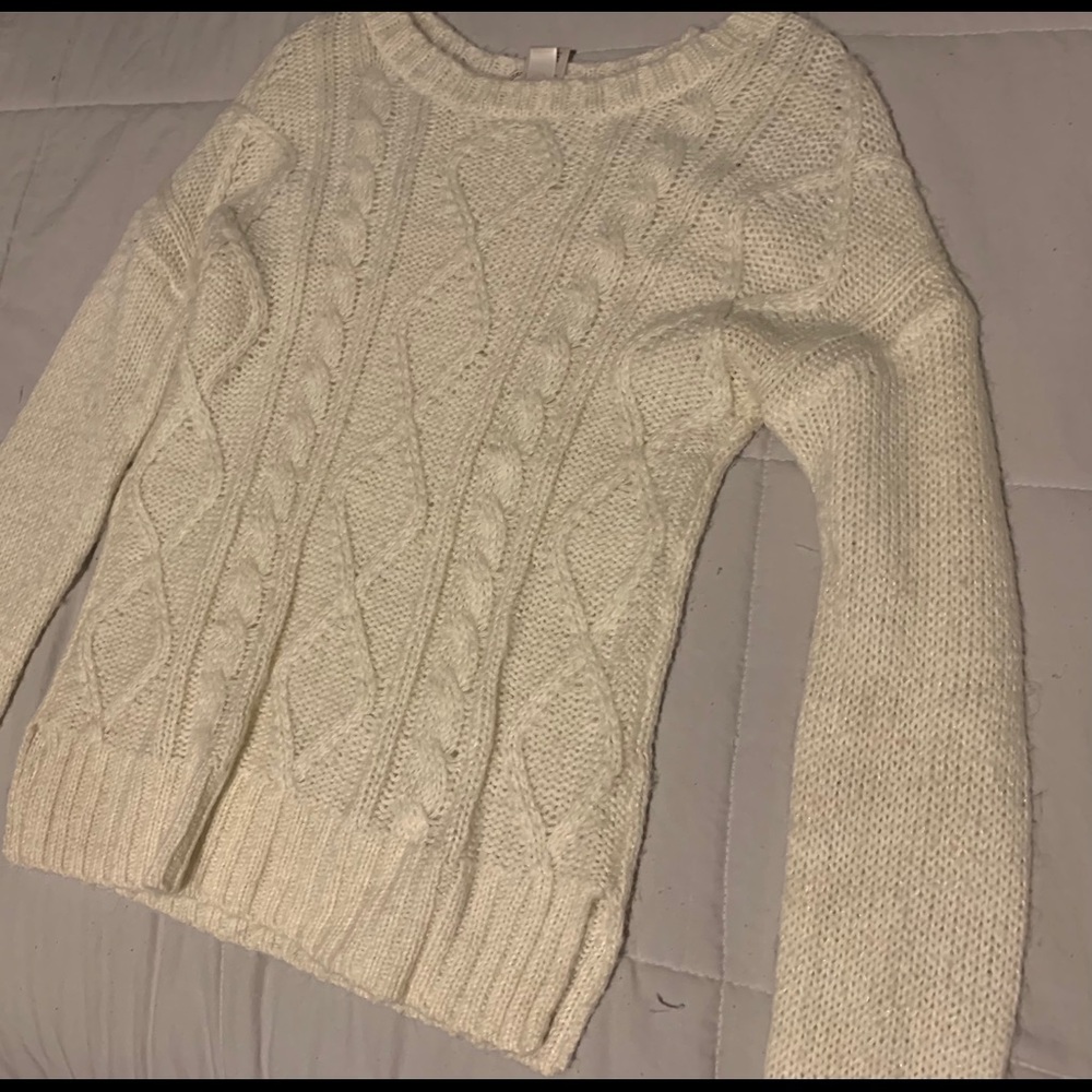 White sweater